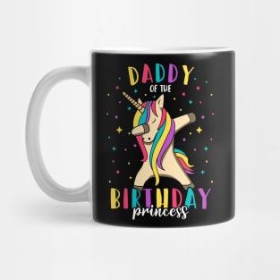 Dad of the Birthday Girl Mug